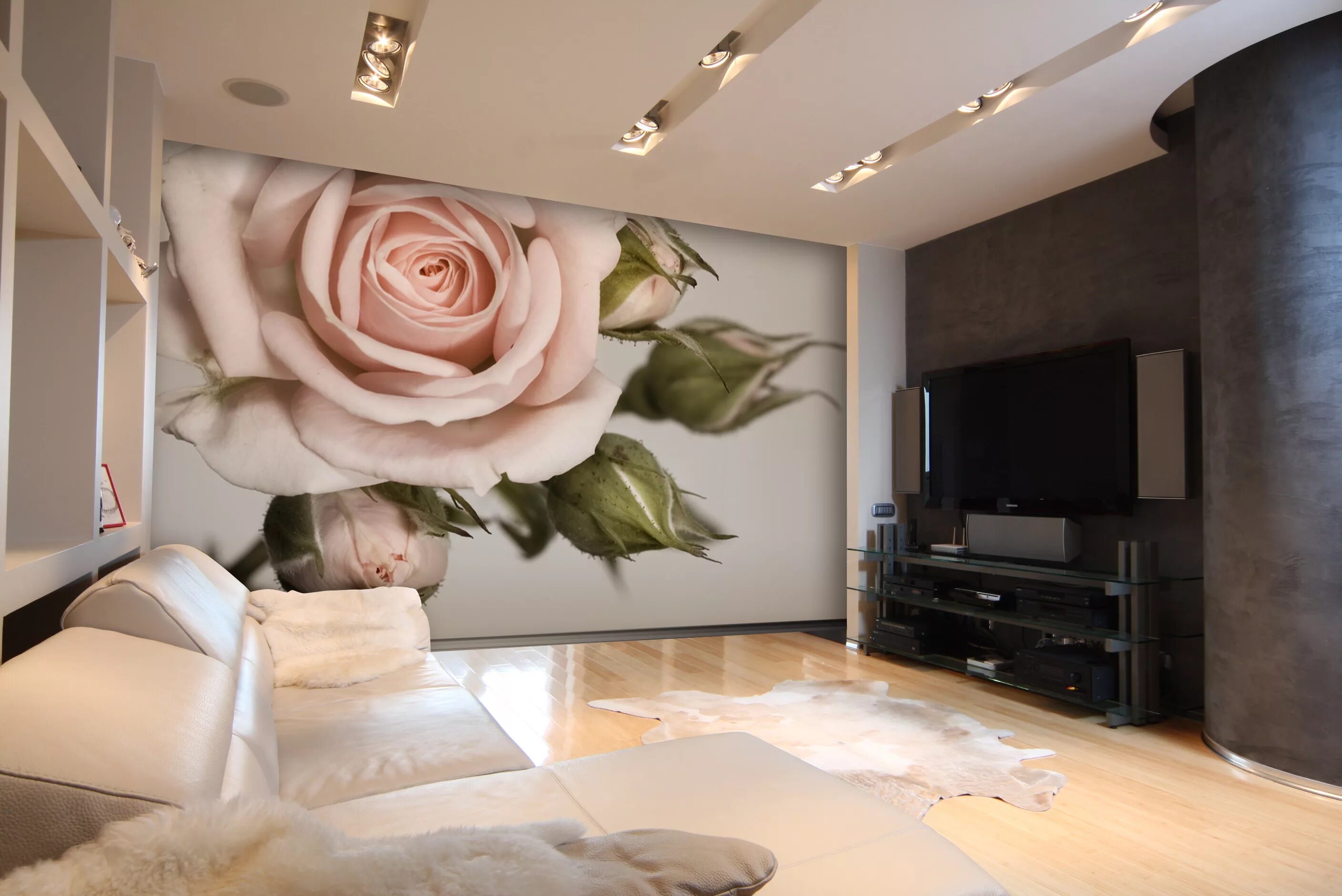 Photo wallpaper 3D stereoscopic Dandelion wallpaper mural modern minimalist livi