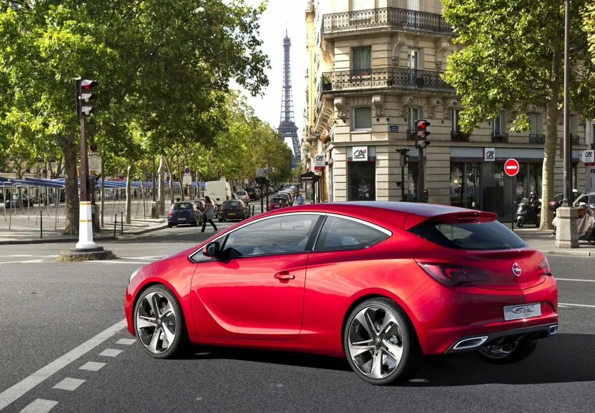 Опель джитиси. Opel Astra GTC. Opel GTC Paris Concept.