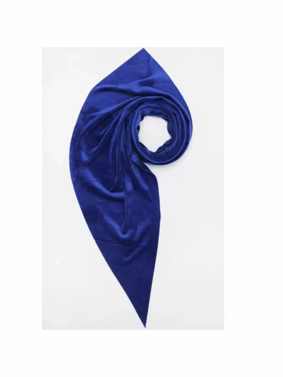Синий платок на шею. Синий шейный платок. Шейный платок женский. Тканевый платок.