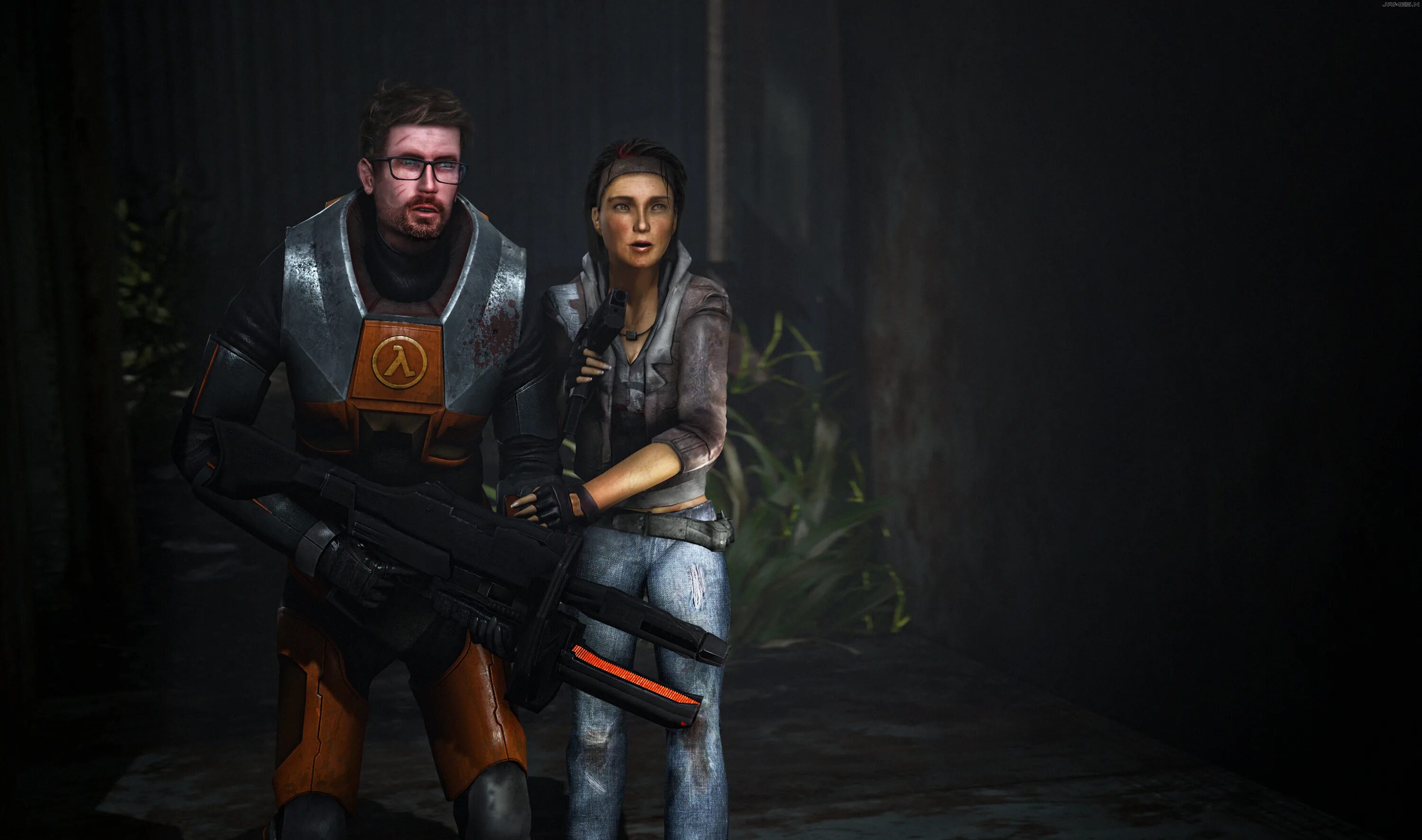 Half Life 2 Gordon Freeman.