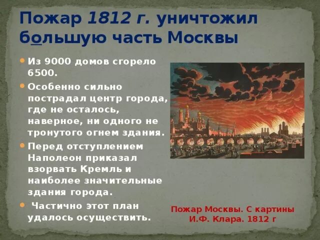 Сколько раз выгорала москва. Великий Московский пожар 1812. Пожар Москвы 1812г. Сожжение Москвы 1812.
