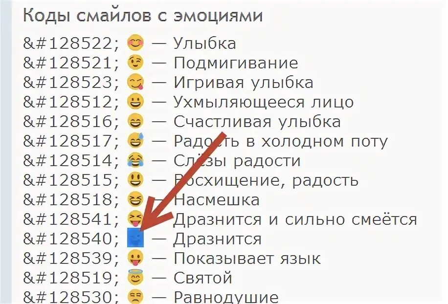 Какой код из сообщения