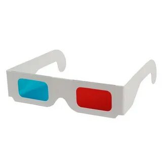 3d очки красный