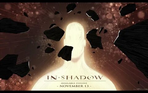 In shadow