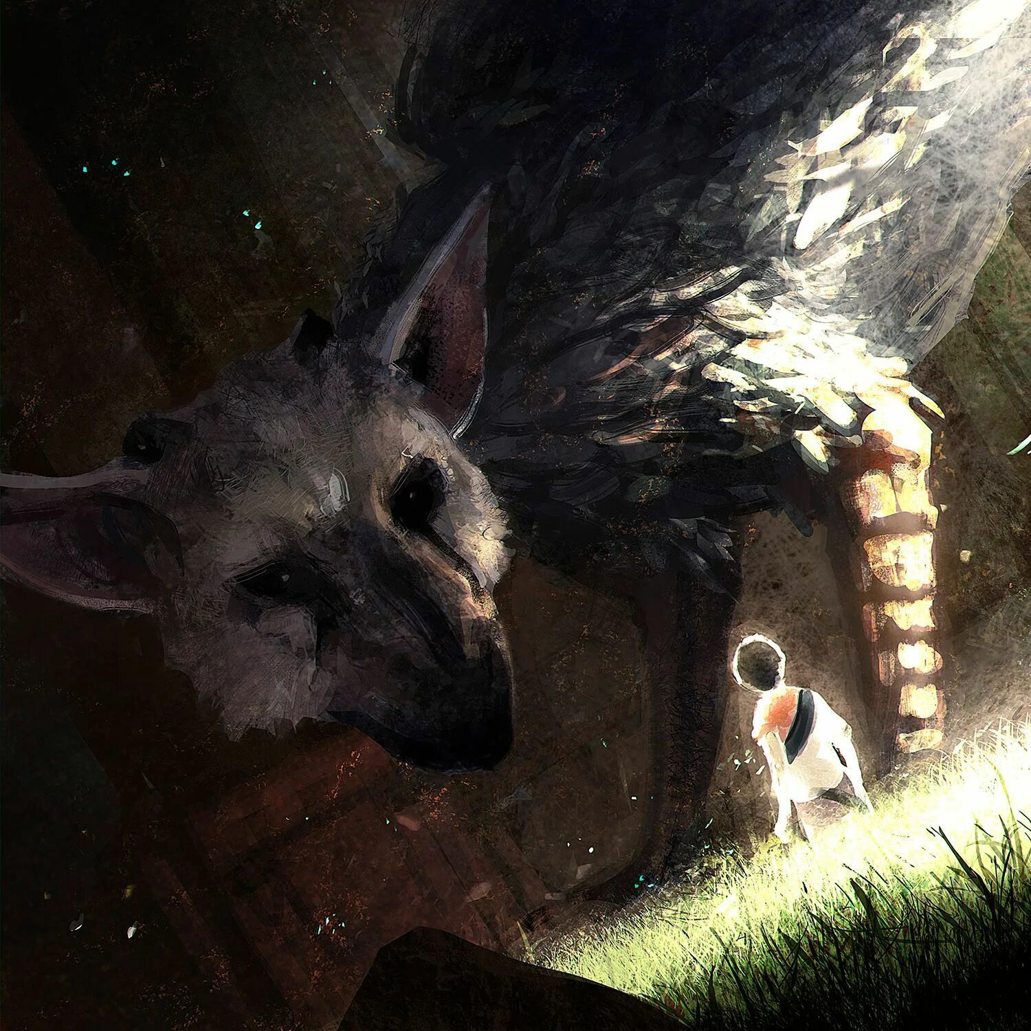 Трико ласт Гардиан. Трико из ласт гуардиан. Трико the last Guardian. Трико из the last Guardian.