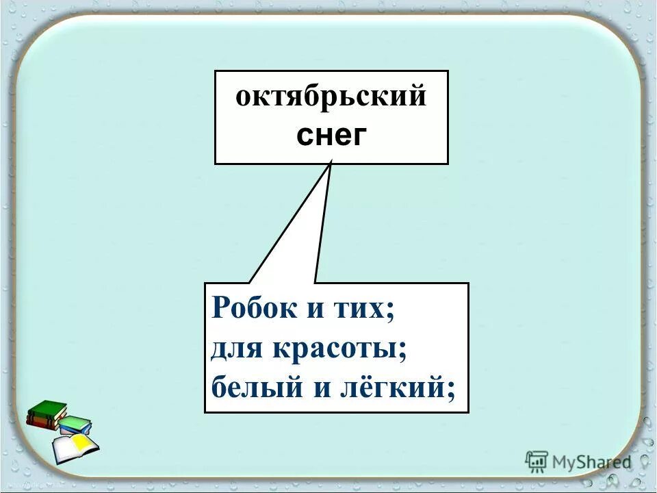 каким бывает снег пересказ