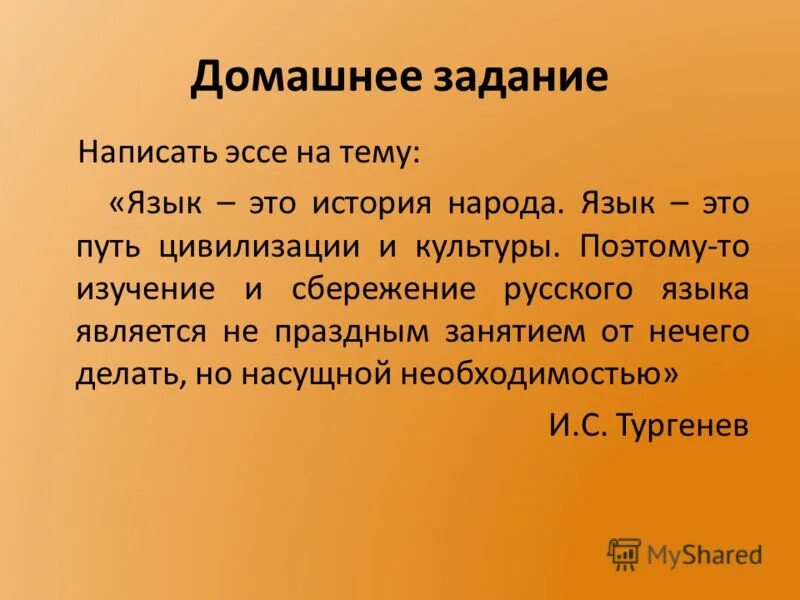 Изучение и сбережение русского языка