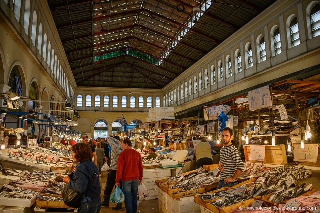World market is. Центральный рынок в Афинах. Рынок Агора в Афинах. Агора рынок Балашиха. Рынок Варвакиос Афины.