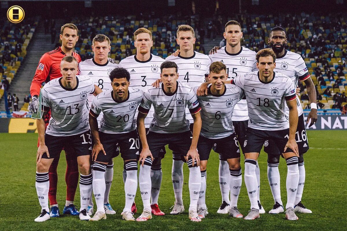 Сборная германии сколько раз чемпион. Сборная Германии 2021. Сборная Германии по футболу 2021. 11 Номер сборной Германии. Сборная Германии состав 2021.