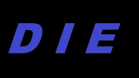 Слово die
