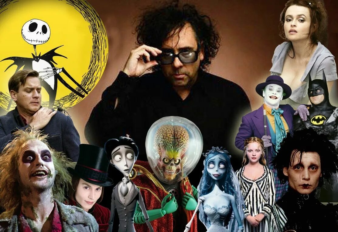 Тим бертон работы. Тим бертон. персонажи тима бертона. тим бёртон tim burton. 2003 тим бёртон.