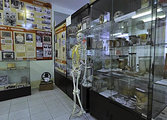 Музей уездной медицины им. В.М.Бехтерева - экспозиция в корпусе земской больницы
