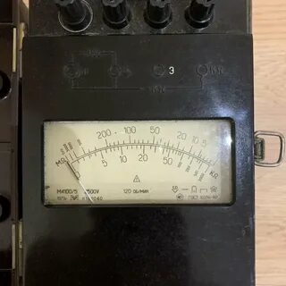 Мегаомметр выше 1000