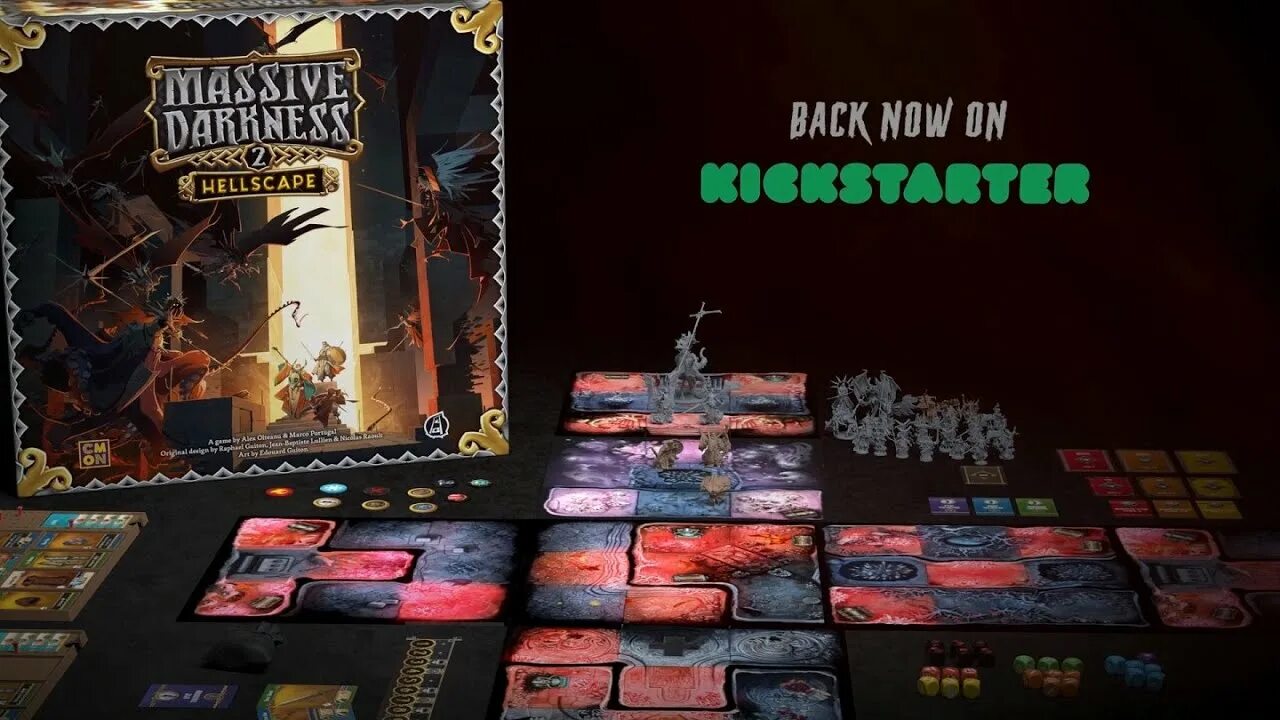 Кромешная тьма 2 настольная игра. Massive darkness 2 hellscape. massive darkness 2 настольная игра. massive darkness kickstarter.
