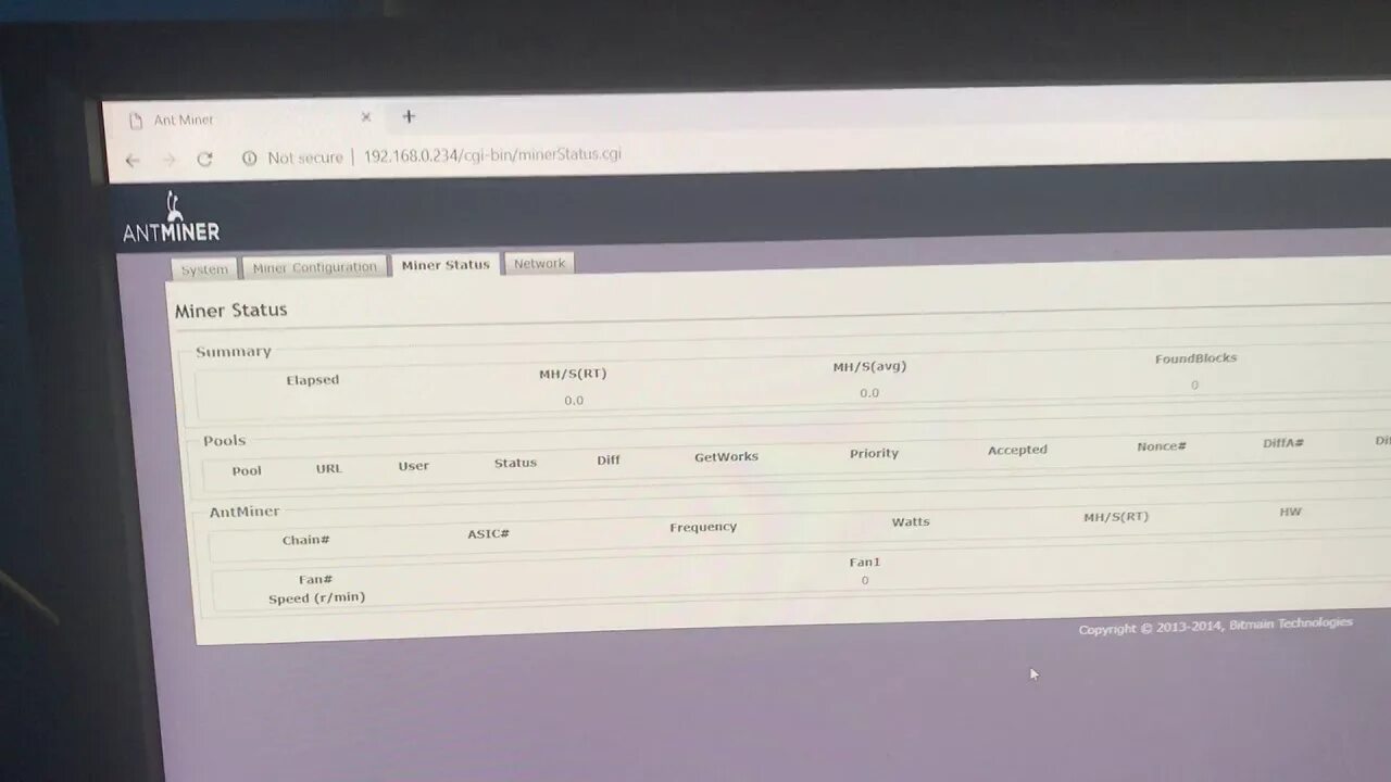 Antminer firmware