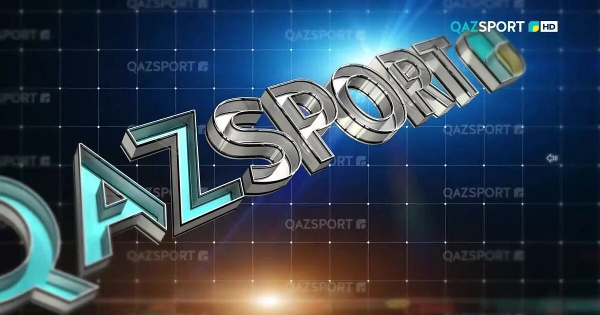 Qazsport tv. Qaz Sport. QAZSPORT TV logo.