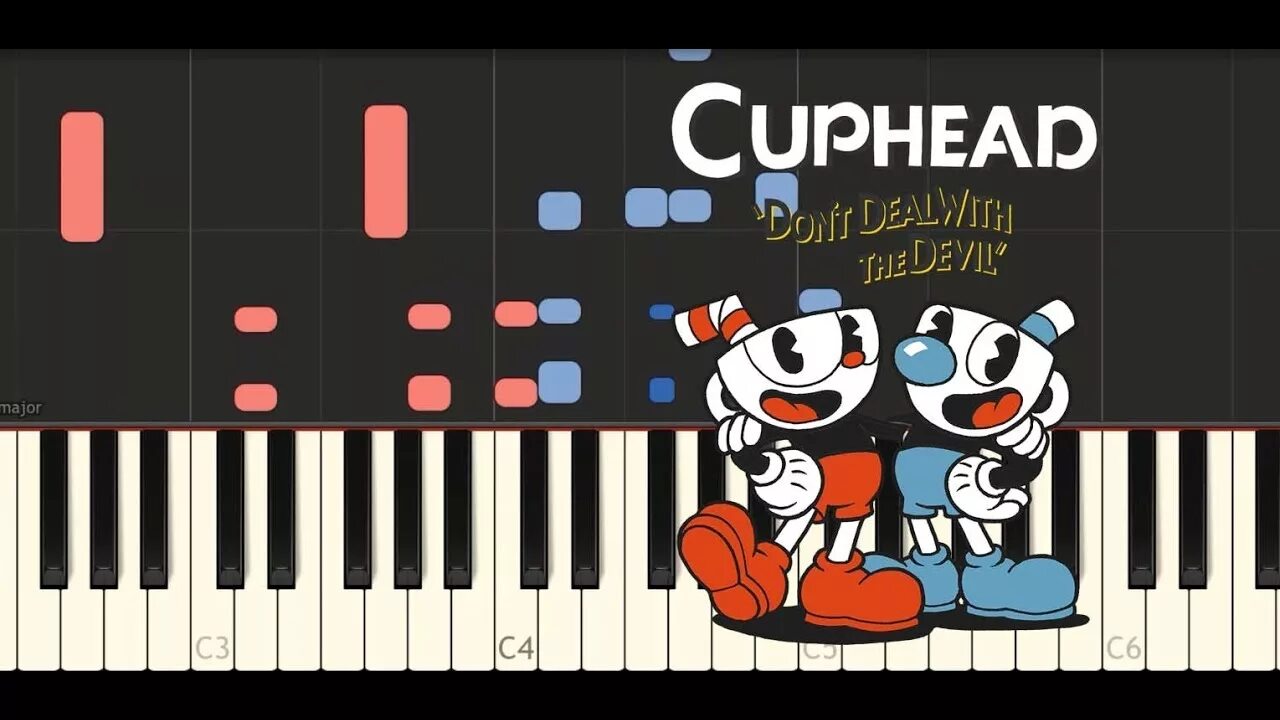 Don t shoot piano player. Die House Cuphead на пианино. Floral Fury Cuphead на Piano Ноты. Мелодия Cuphead на пианино. Cuphead don't deal with the Devil.