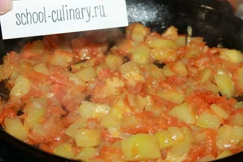 Просто потушить кабачки