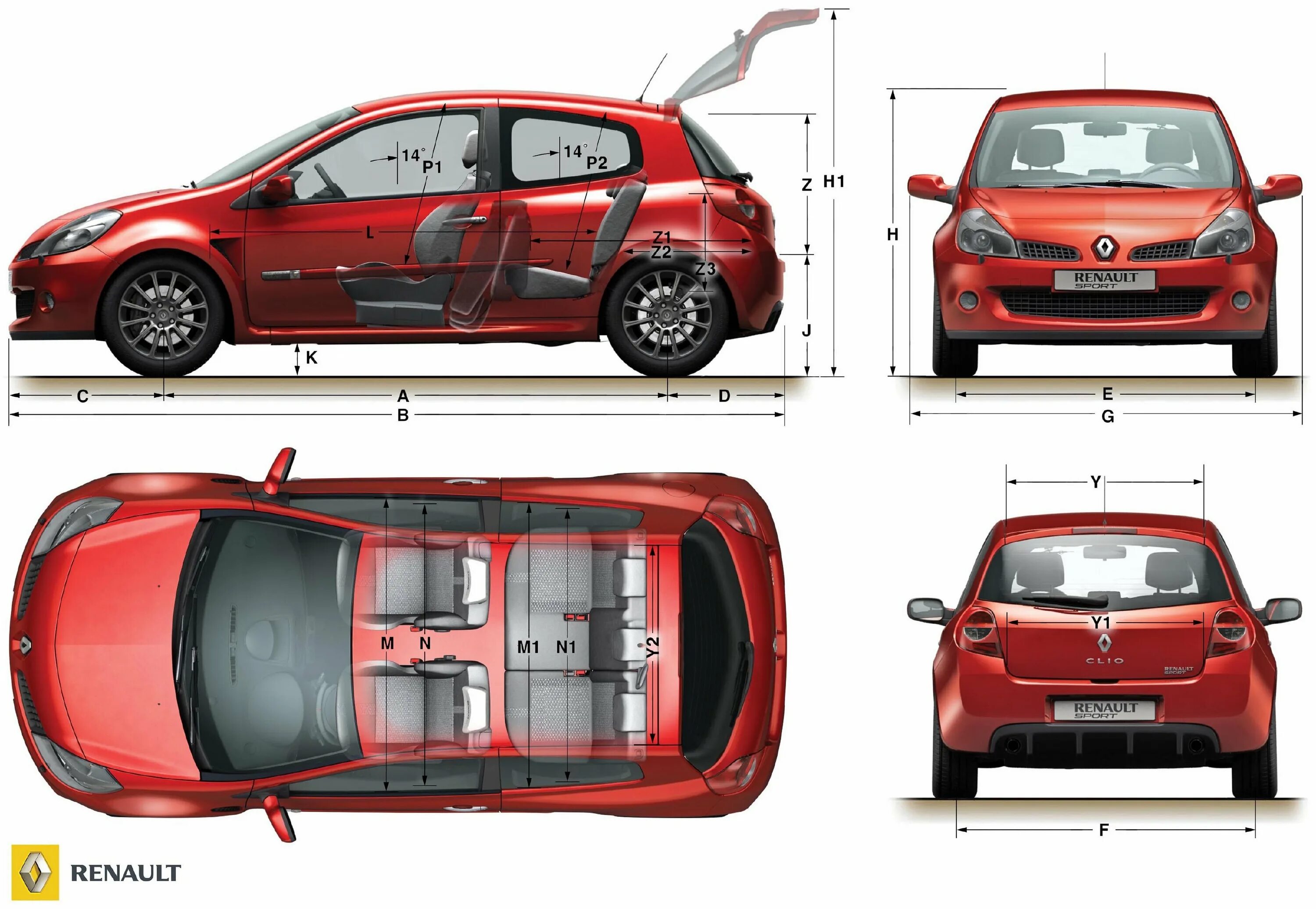 Длина рс. Габариты Рено Клио 2 хэтчбек. Renault Clio 3 габариты. Renault Clio 3 универсал габариты. Габариты Рено Клио 3 хэтчбек.