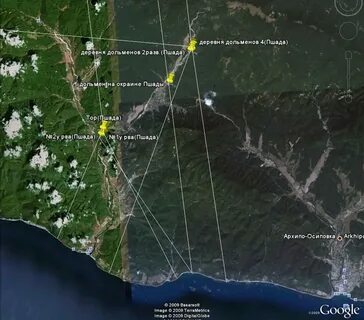 Пшада на карте краснодарского края