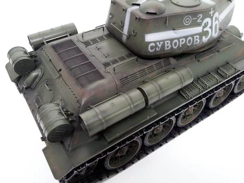 Танк Heng long t-34/85. Танк Taigen t34\85 (tg3909-1) 1:16 62 см. Taigen 1/16 t34-85 (СССР) Kit. Танк радиоуправляемый "t-34", 1:16 - Heng long. Купить б у танк