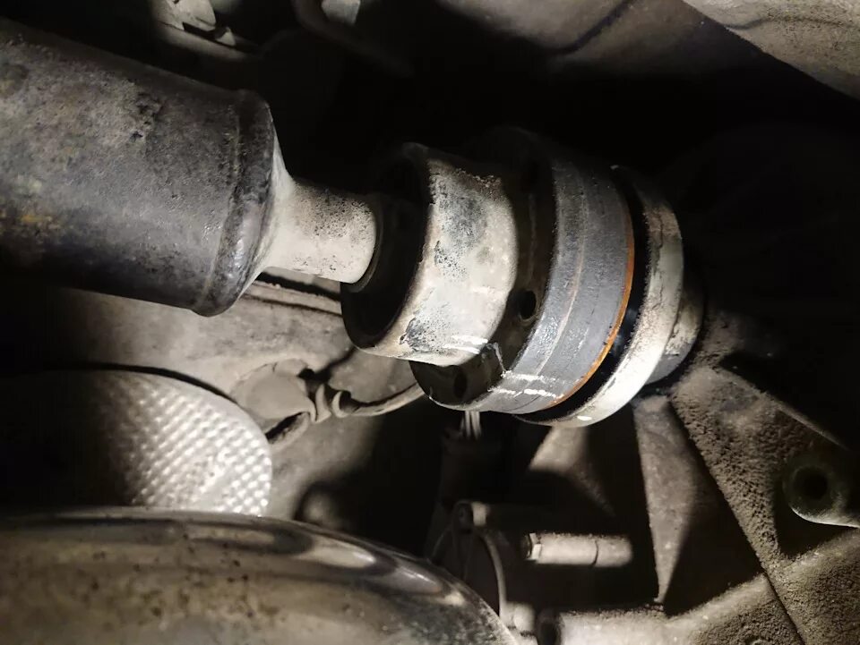 Замена подвесного подшипника w163 - Mercedes-Benz M-Class (W163), 3,2 л, 2000 го