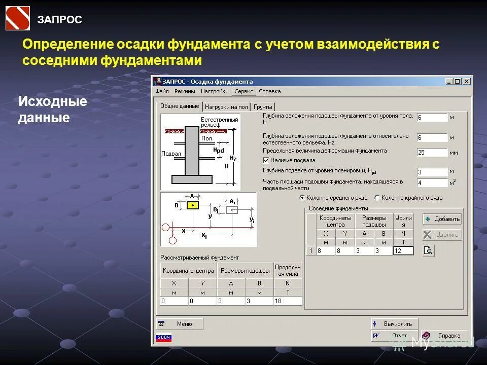 Программа для расчета нагрузок на фундамент. Foundation программа для расчета фундаментов. Программа расчета свай фундамент. Программа расчета свай фундамент. Расчет плиты на упругом основании.