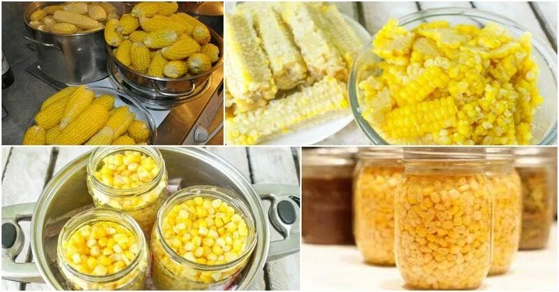 Как закатывать кукурузу