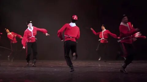 Казачья лезгинка видео