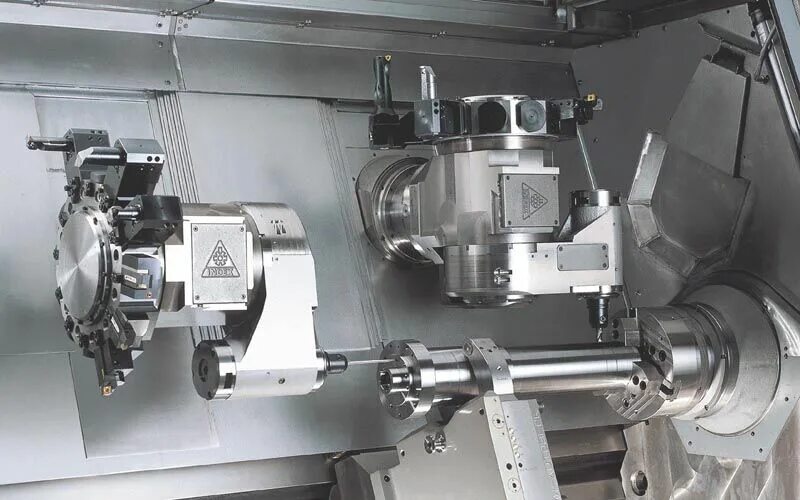 Высокоскоростной обрабатывающий центр компоновка. Casting of products. Chuck of a Multi-purpose 5-Axis turning and milling Machining Center. Fine casting Technologies in Machinery.