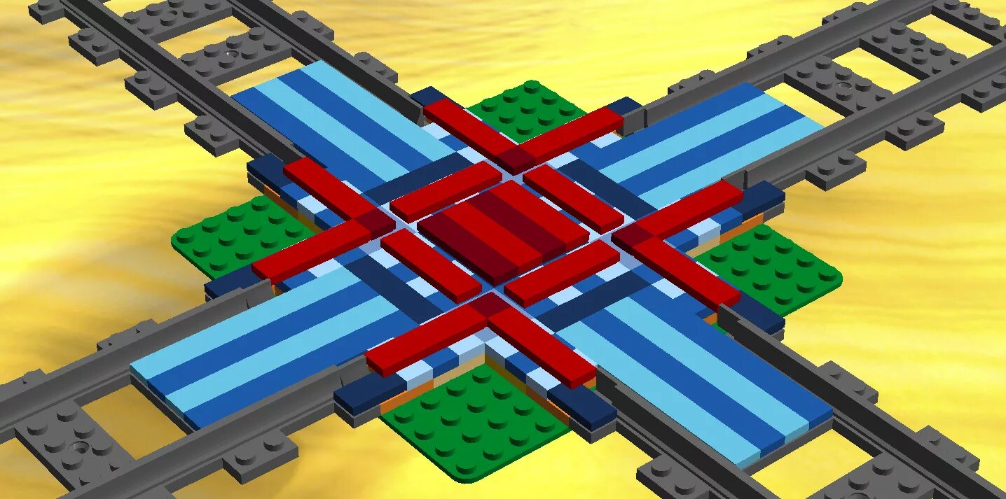 Cross the tracks. Cross the tracks