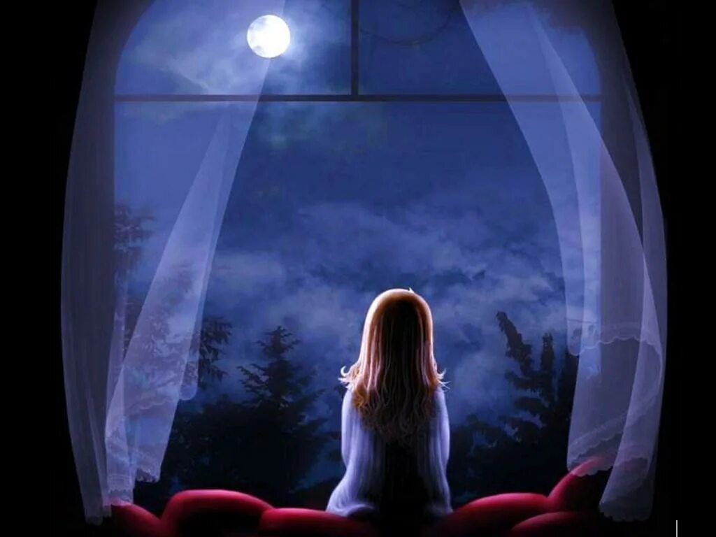 Одиночество в ночи. Лунный свет в окне. Одиночество девушка. Луна одиночество. Свет спокойной