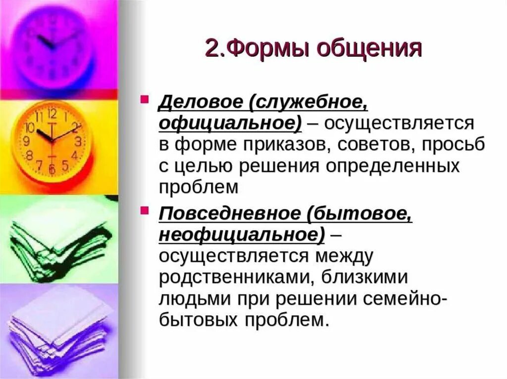 Используемая в бытовом общении. Формы общения. Формы делового общения. Деловое общение примеры. Официальное и неофициальное общение примеры.