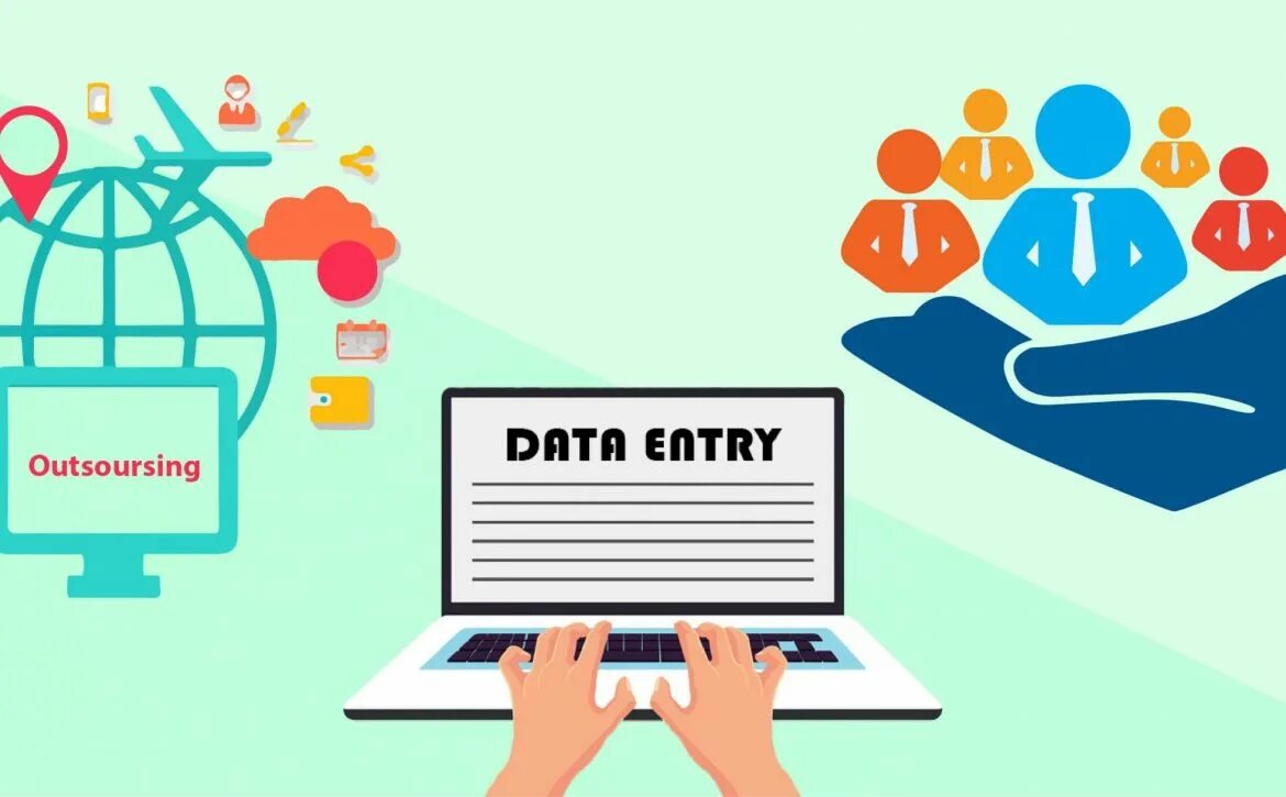 Enter the data. Data entry. Data entry services. Outsource data entry services.