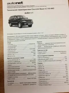Шевроле тахо характеристики