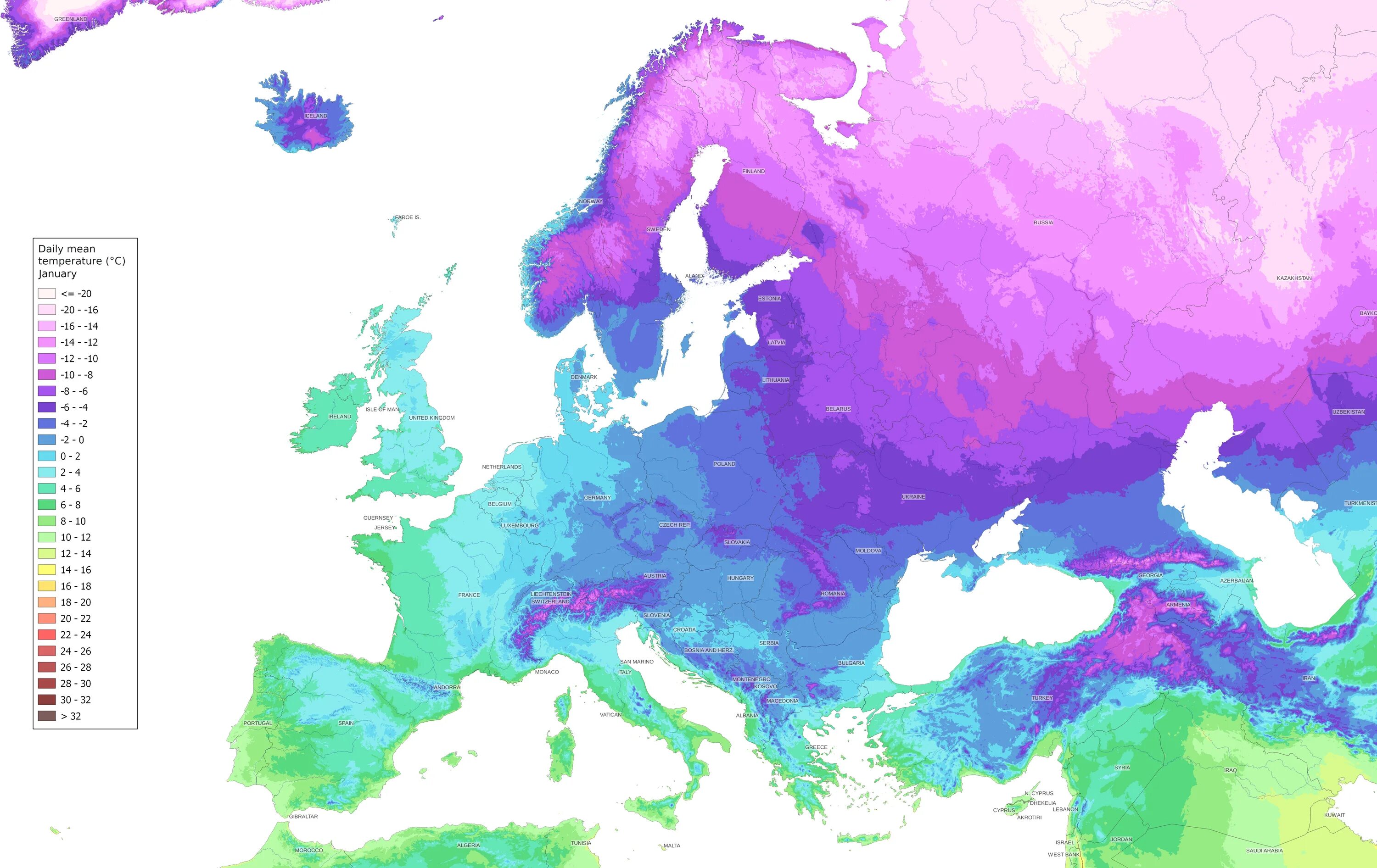 Map mean