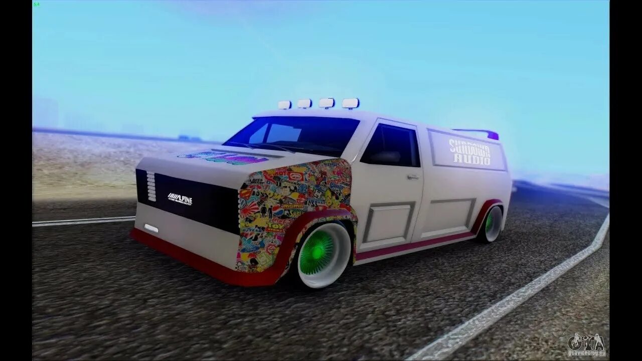 Бурито гта. Машина буррито в самп. Буррито самп. Фургоны самп. Burrito gta sa машина.