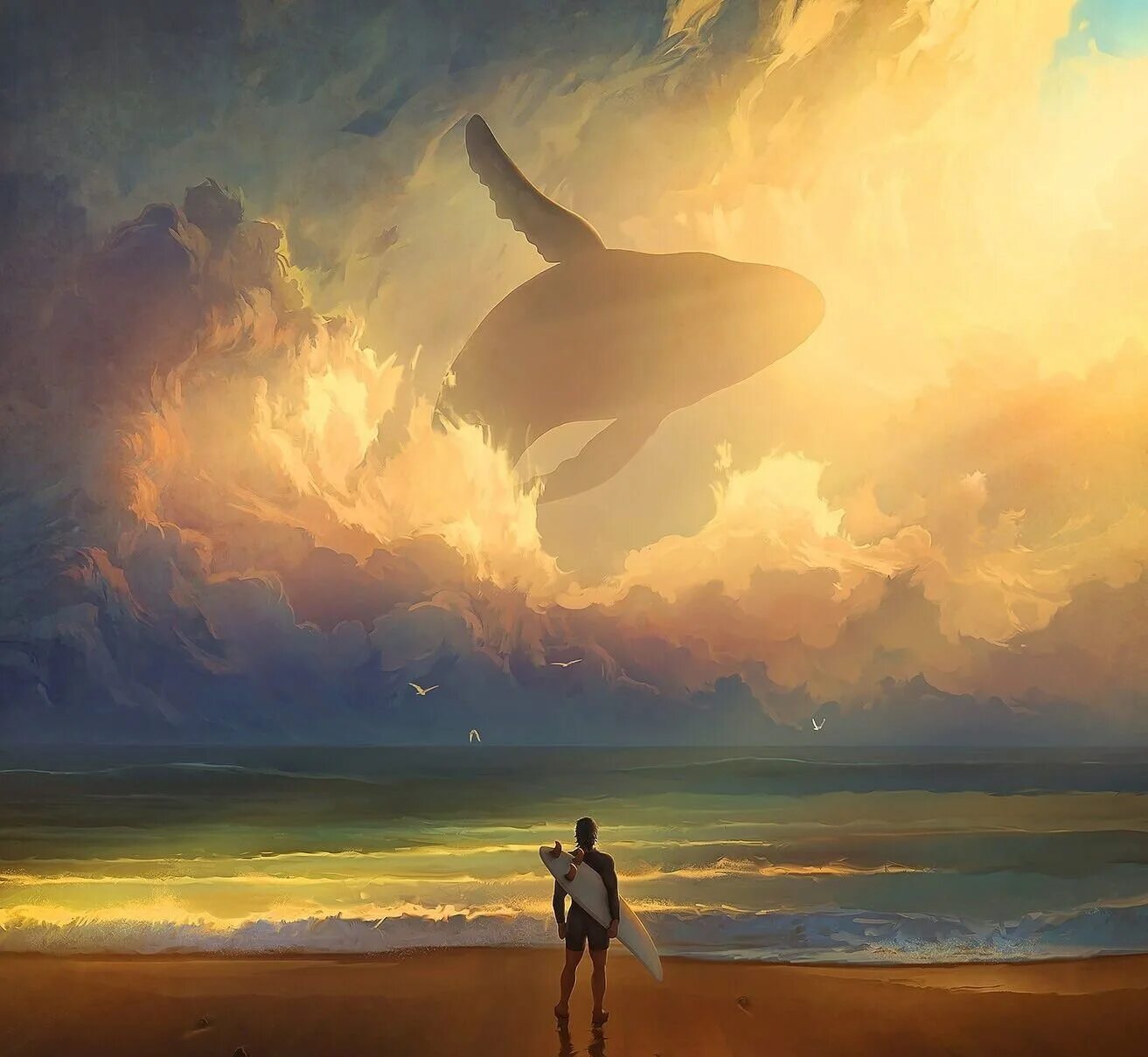 Я помню была мечта и мир. Художник Artem rhads Chebokha.