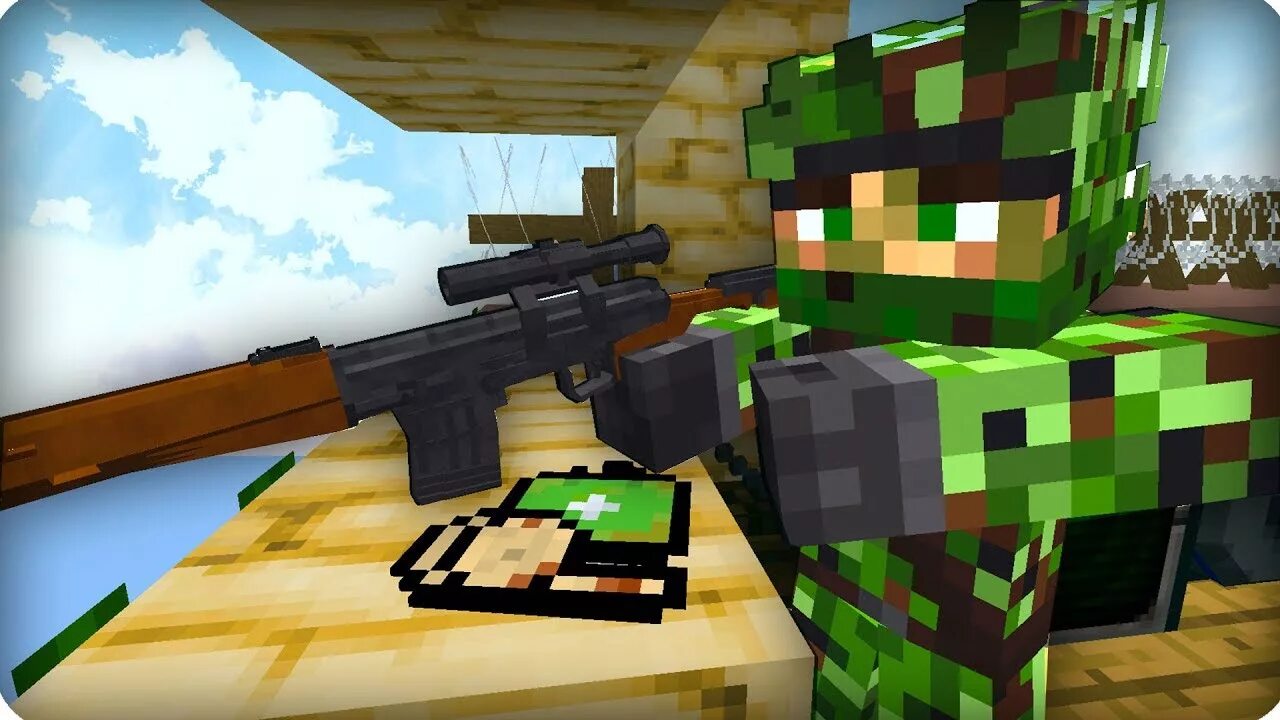 Битва снайперов в майнкрафте. Битва снайперов в майнкрафте. Военный в майнкрафте. Снайперы майнкрафт. Снайпер из майнкрафта.