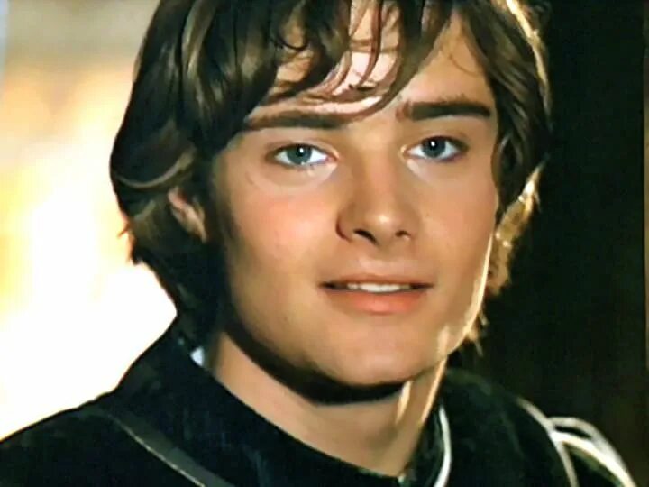Leonard Whiting with his grandson, Tyler, who strongly resembles him in his yout