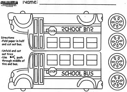 A set of templates for kindergarten vignettes - Cars - Goodbye kindergarten...