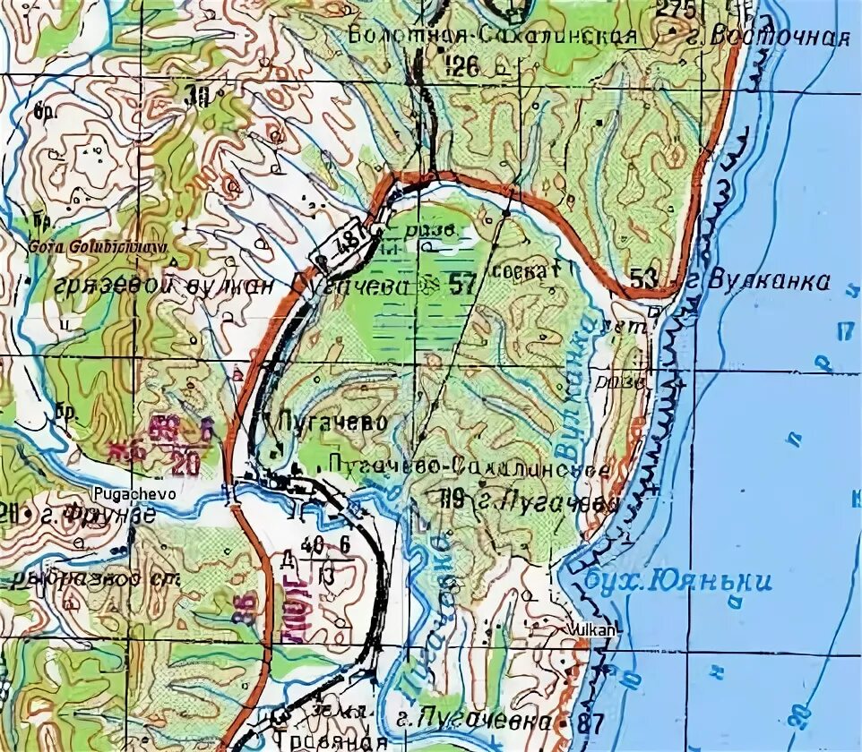Река Лангери на Сахалине на карте. Реки Сахалина на карте. Бухты Сахалина на карте. Бухта Тихая Сахалин на карте. Карта рек сахалина