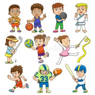 Нарисованные спортивные картинки
