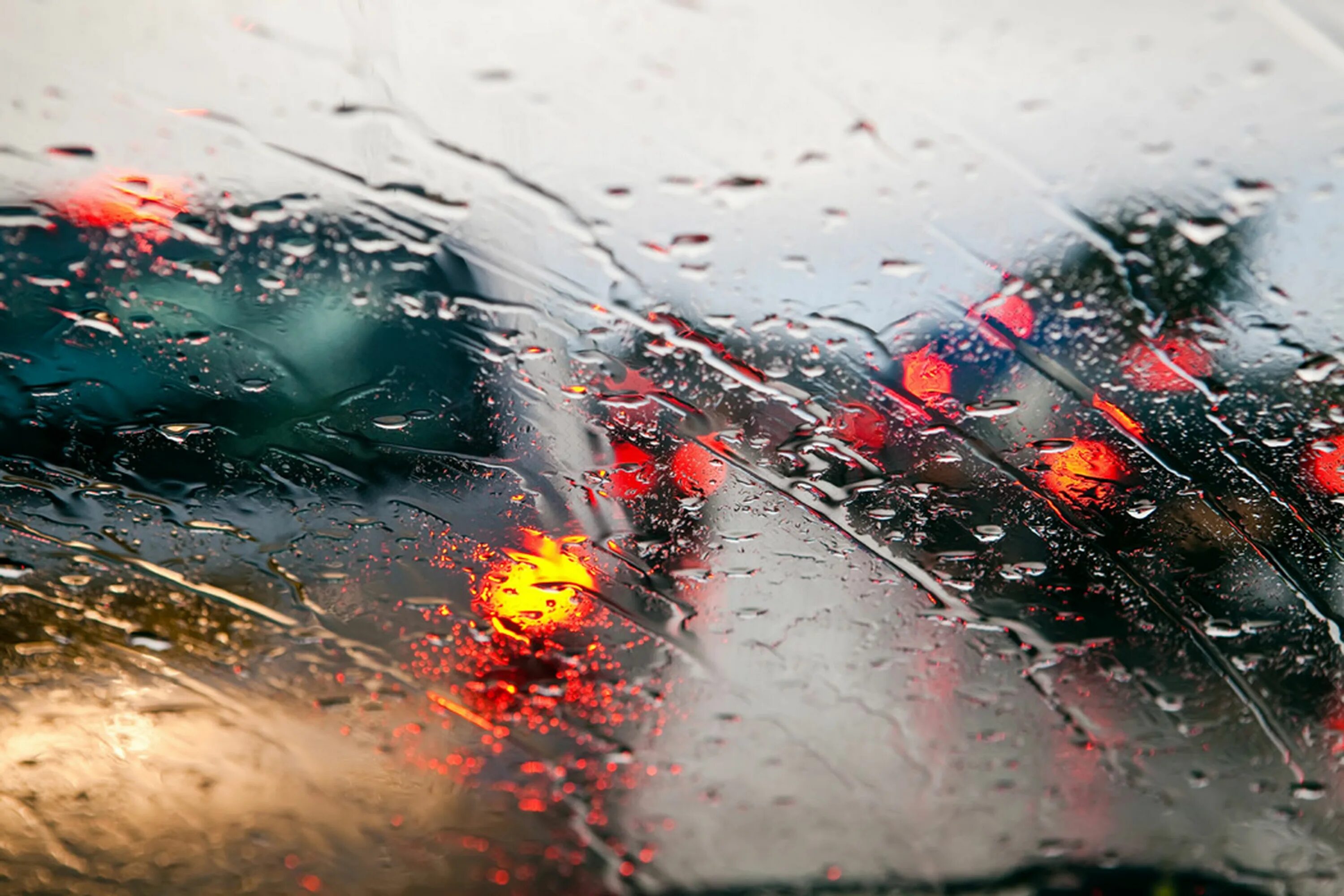 Crashing rain