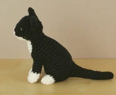 Вязание кошки крючком