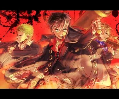 Piece the animation трио