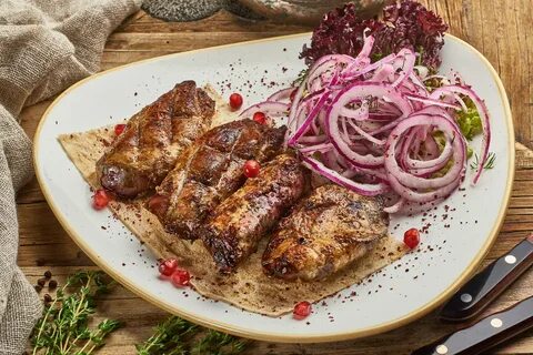 Печень на мангале в жировой сетке рецепты