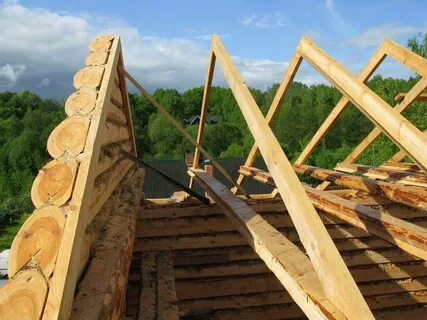 Устройство крыш деревянных домов