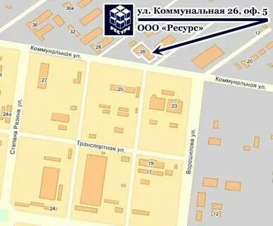 Карта южного шоссе тольятти