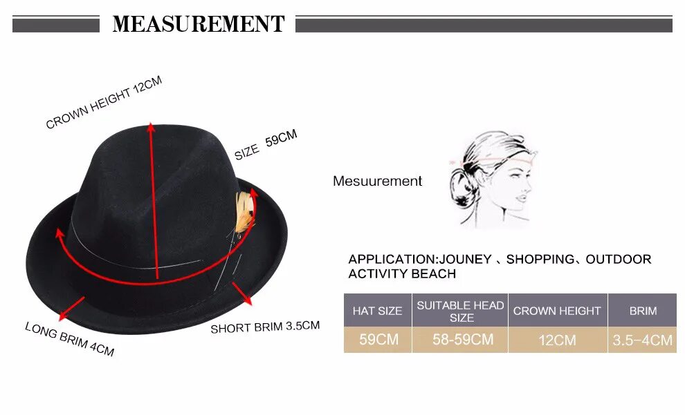 Hat size: м. высота тульи шляпы крючком. размеры шляп. размер головы для шляпы. таблица размеров головных уборов.